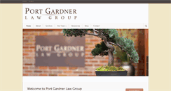 Desktop Screenshot of portgardnerlaw.com